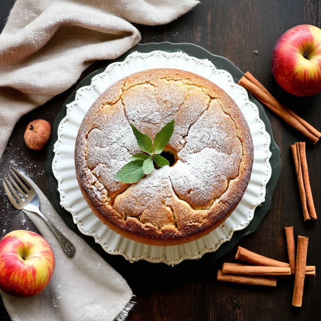 Apple Plum Cake Recipe Kit recipe