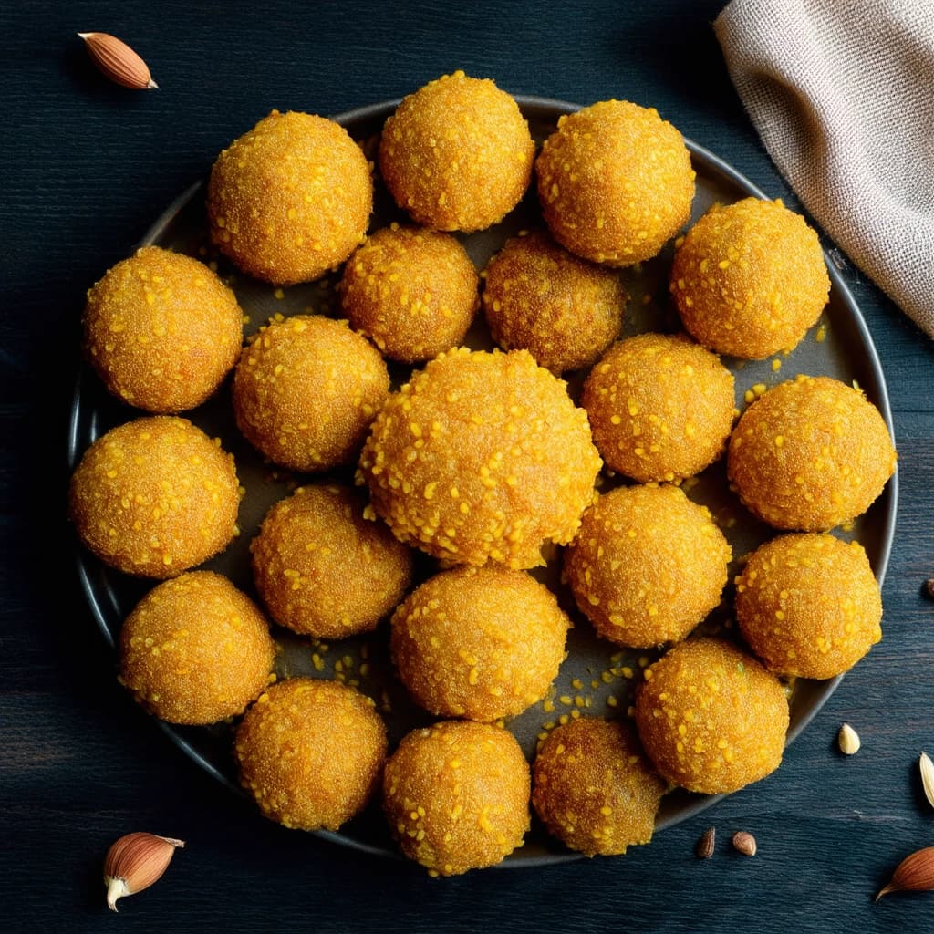 Chana Dal Motichoor Laddoo Recipe Kit recipe