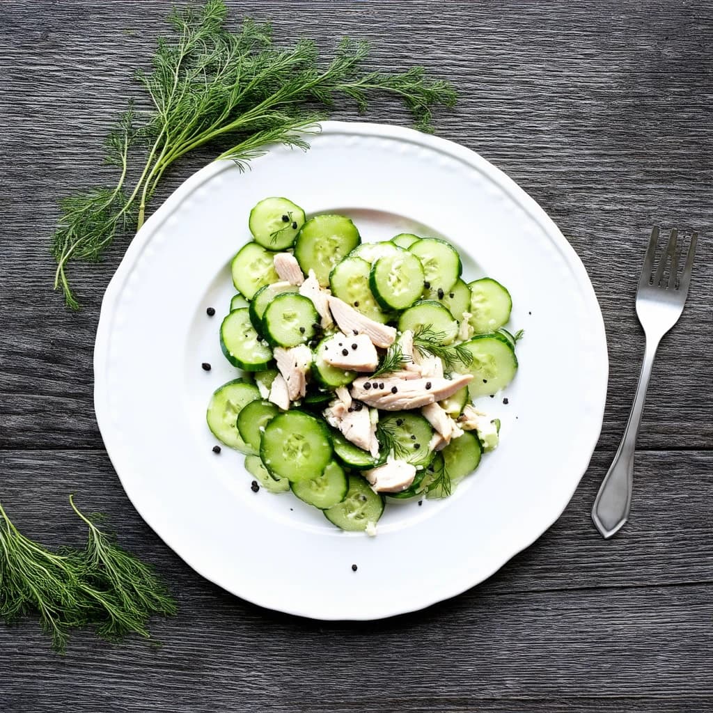 Chicken And Cucumber Salad Recipe Kit recipe