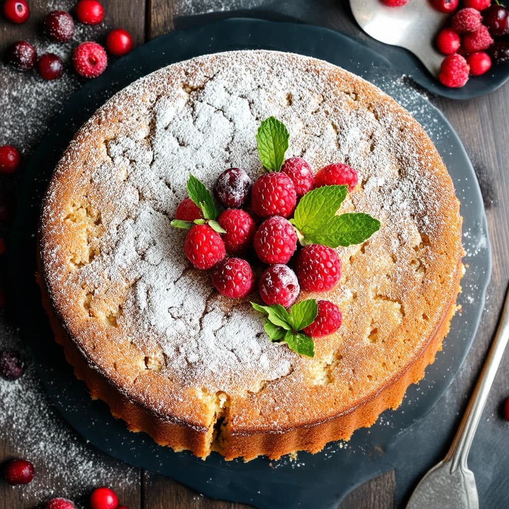Christmas Berry Bliss Cake Recipe Kit recipe