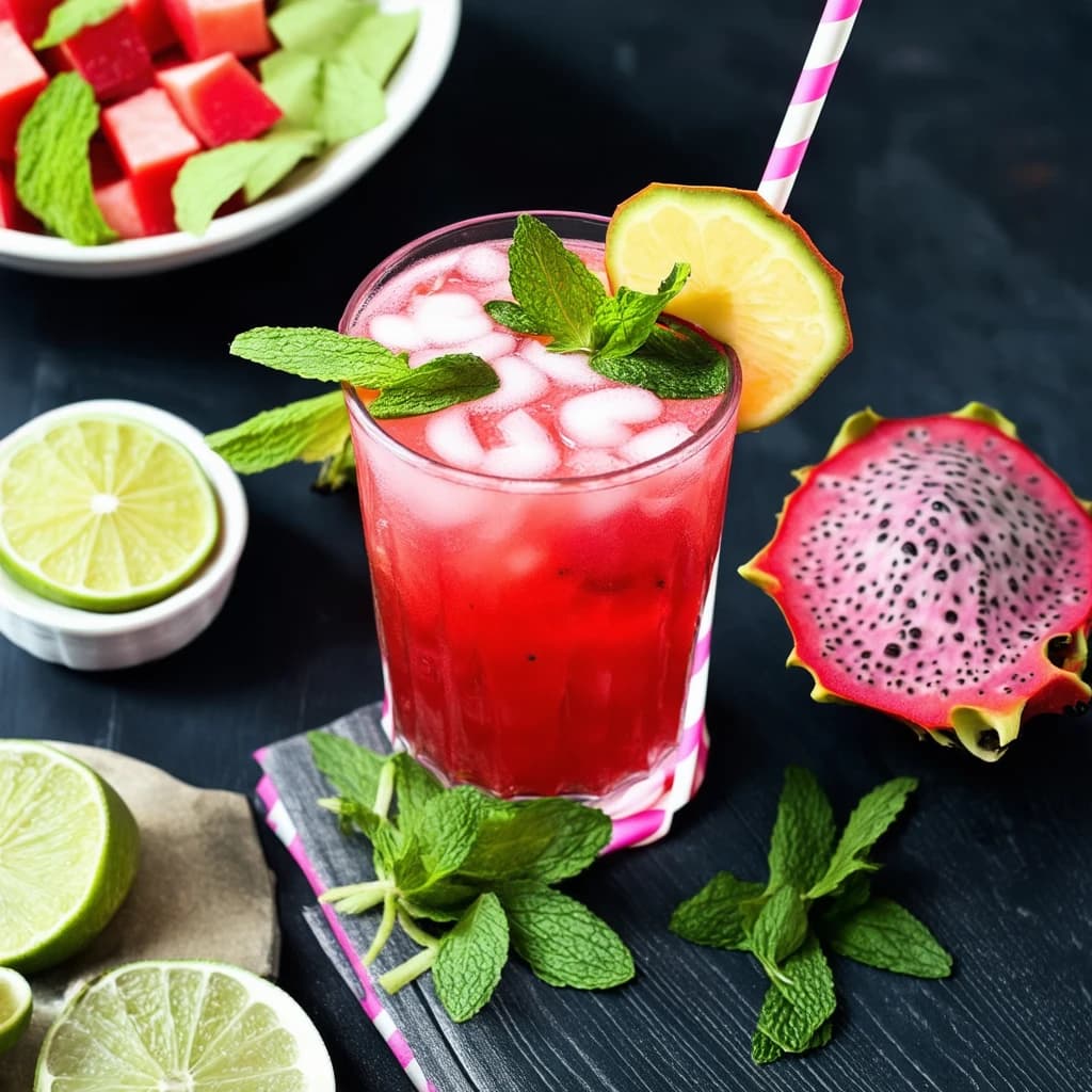 Dragon Fruit Mojito Recipe Kit recipe