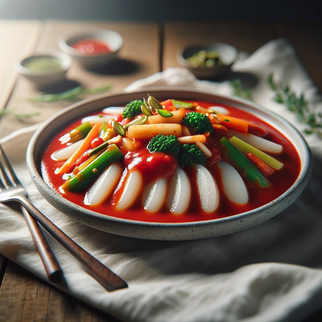 Jain Tteokbokki Recipe Kit recipe
