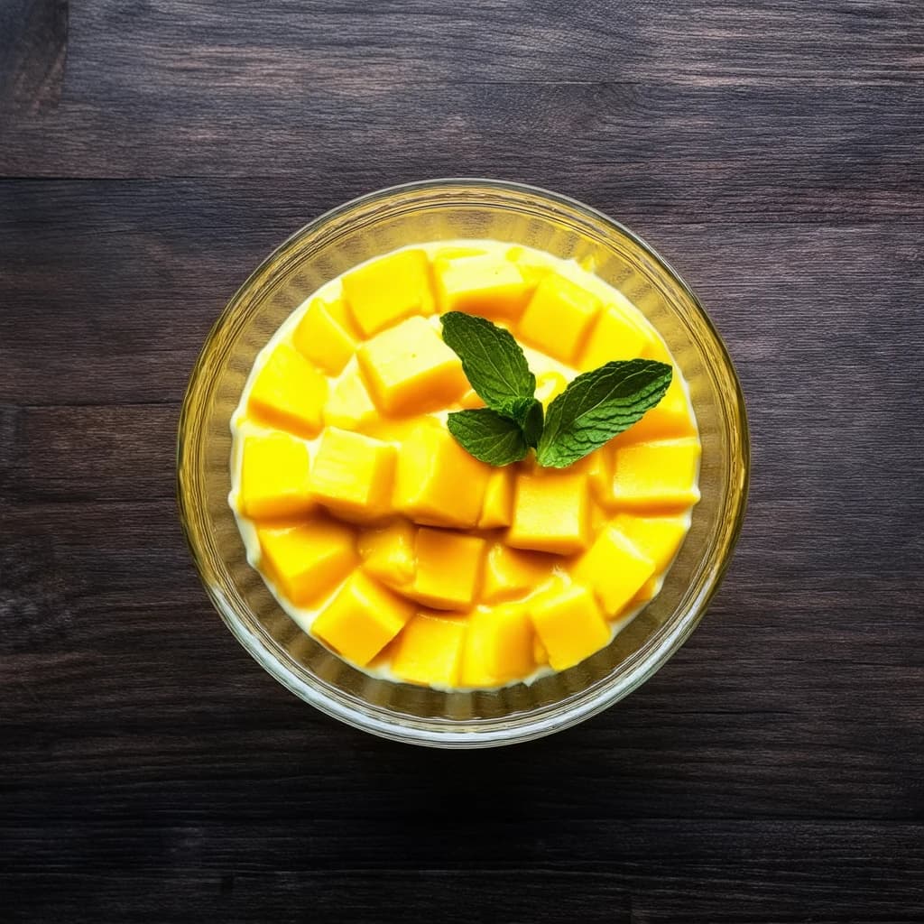 Mango Pudding Recipe Kit recipe