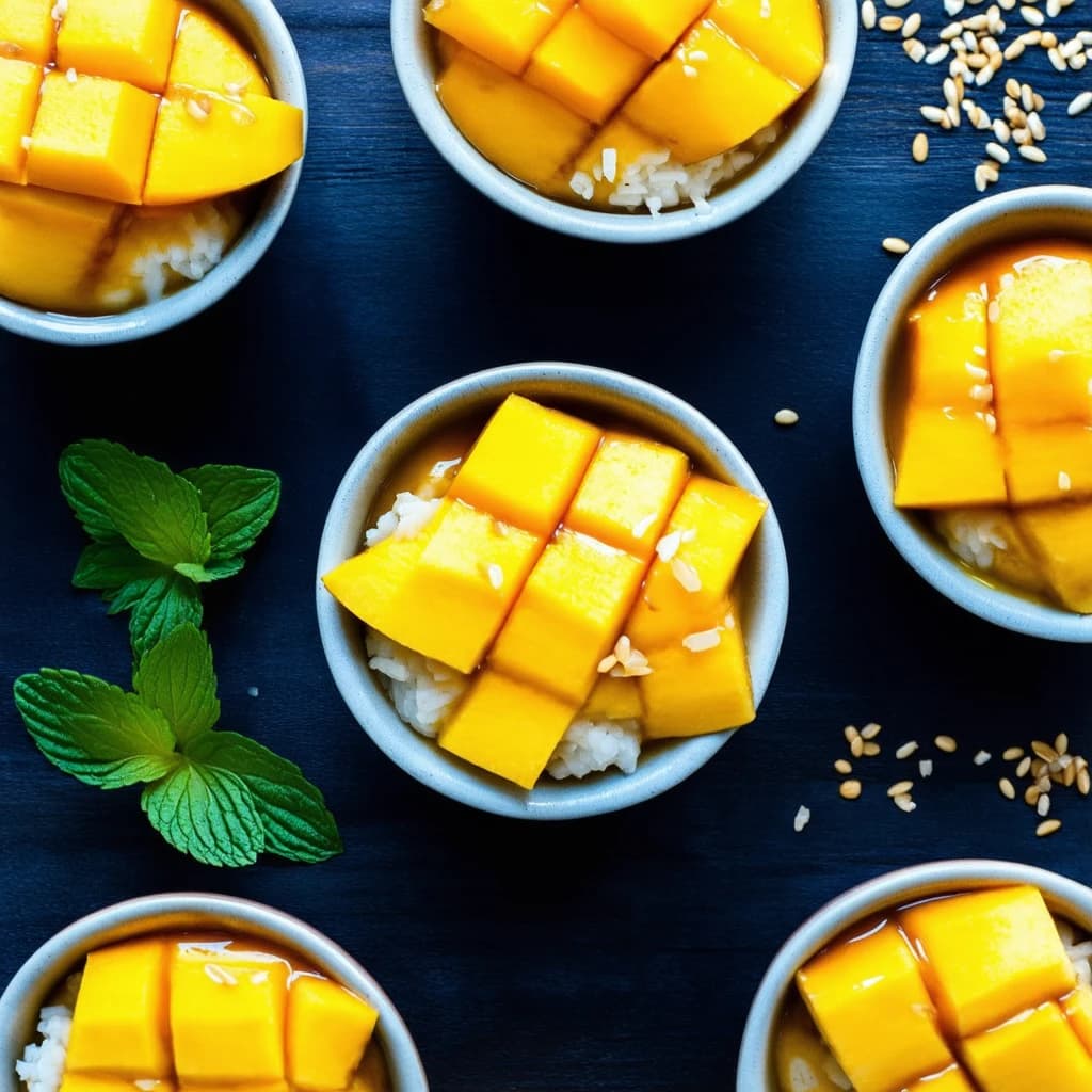 Mango Sticky Rice Cups Recipe Kit recipe
