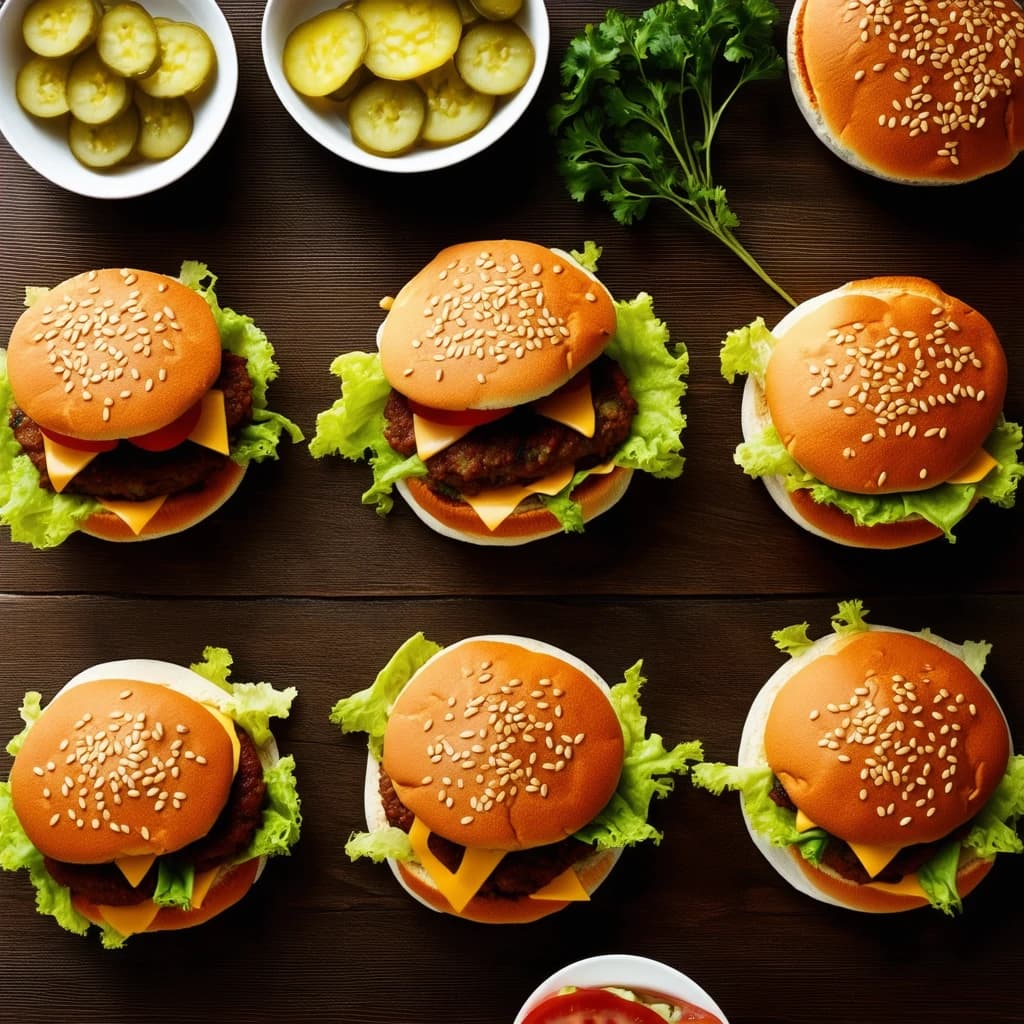 Mini Monster Burgers Recipe Kit recipe