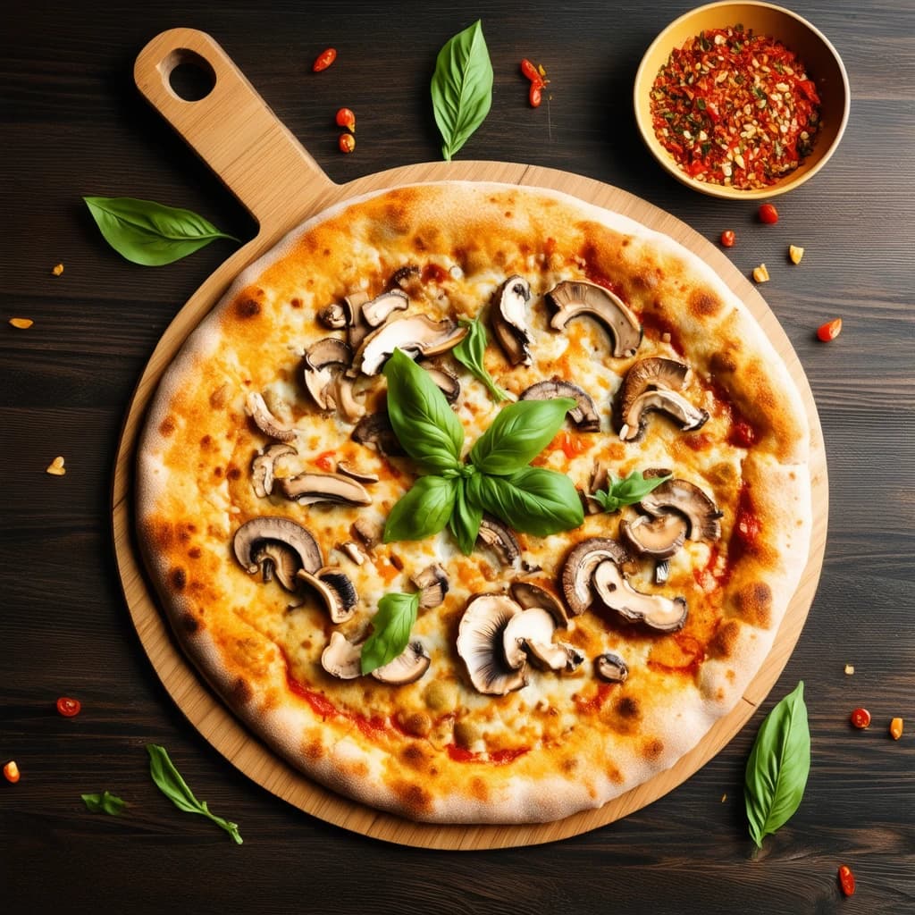 Oyster Mushroom Pizza Recipe Kit recipe