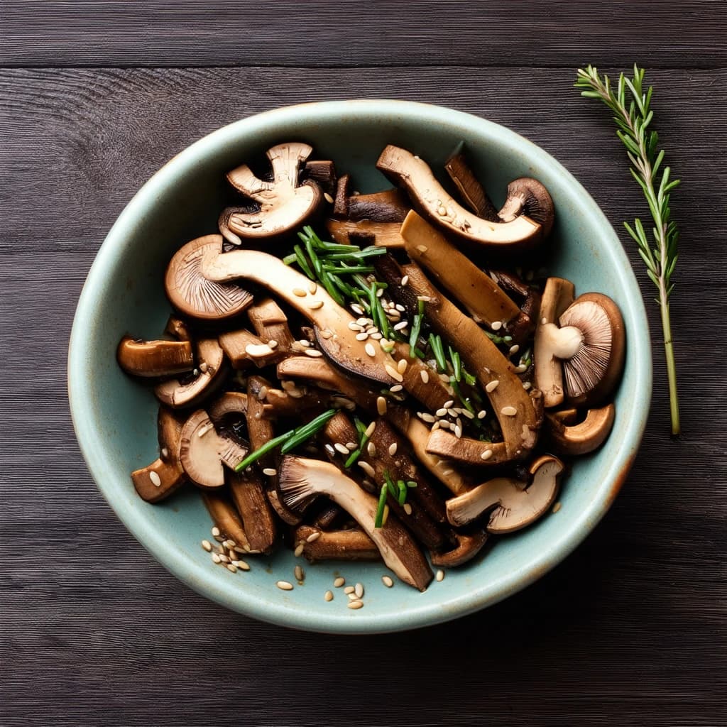 Quick Shiitake Mushroom Stir-Fry Recipe Kit recipe