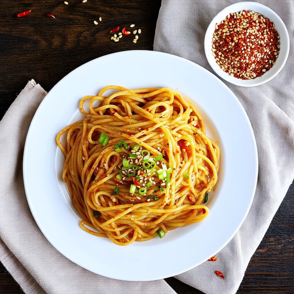 Spicy Miso Spaghetti Recipe Kit recipe