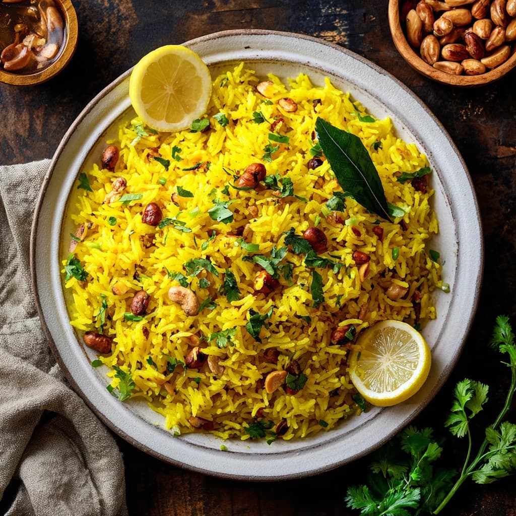 Swad Lemon Rice Recipe Kit recipe