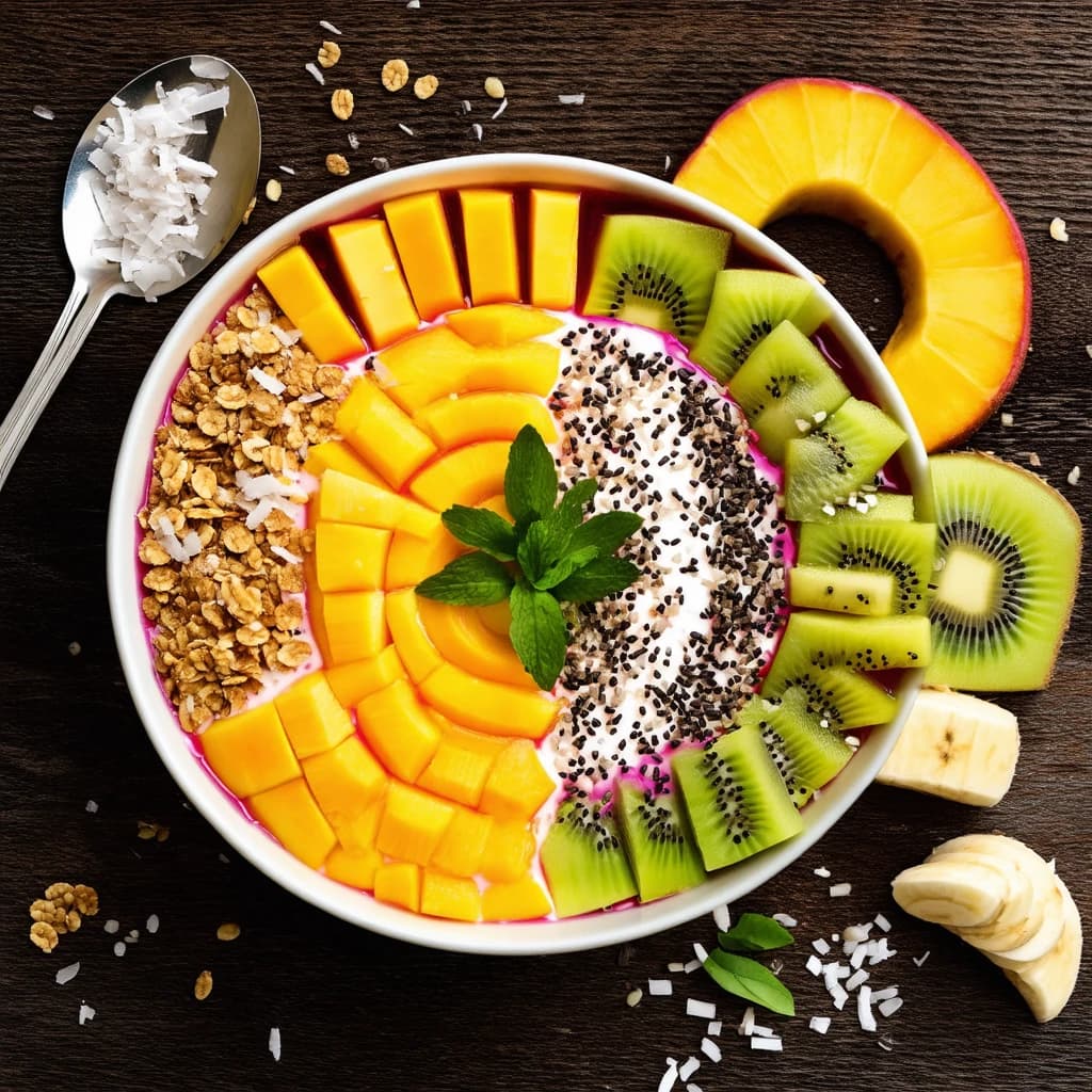 Tropical Bliss Smoothie Bowl Kit recipe