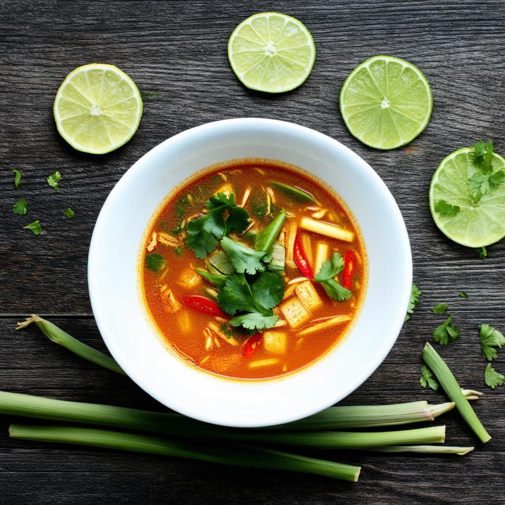Veg Tom Yum Soup Recipe Kit recipe