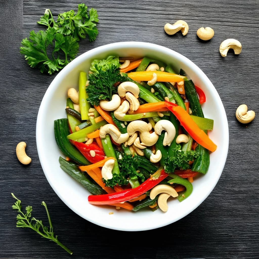 Vegetable Stir Fry With Cashew Recipe Kit recipe