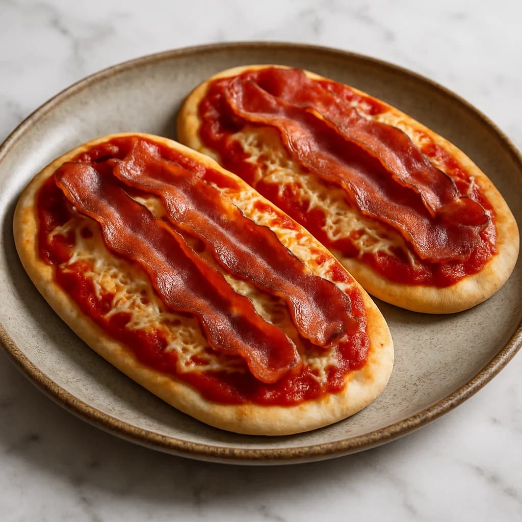 Bacon & Mozz Flatbreads recipe