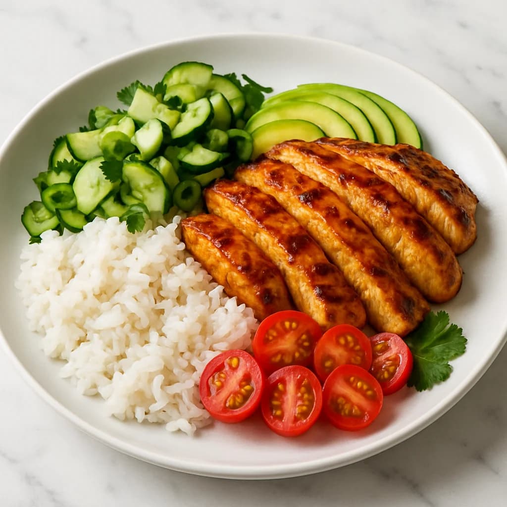 Bangkok Spiced Chicken Breakfast Bowl recipe