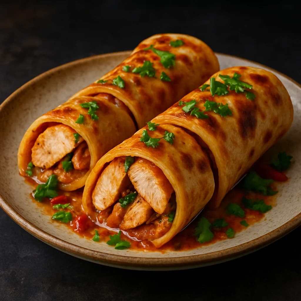 Bangkok Spiced Chicken Breakfast Rolls recipe