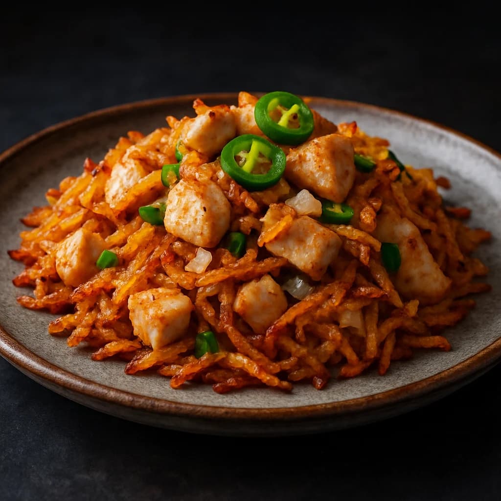Chicken Hash Browns recipe