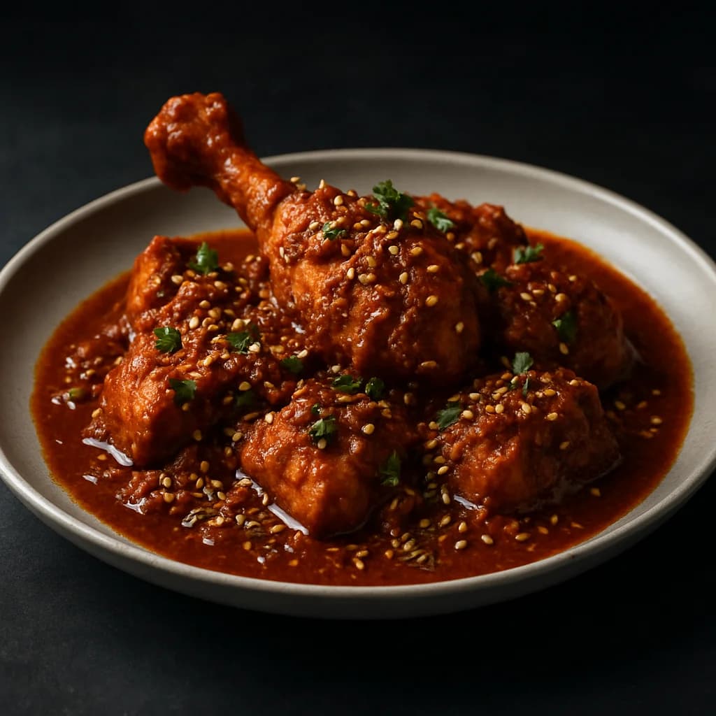 Chicken Kolhapuri recipe