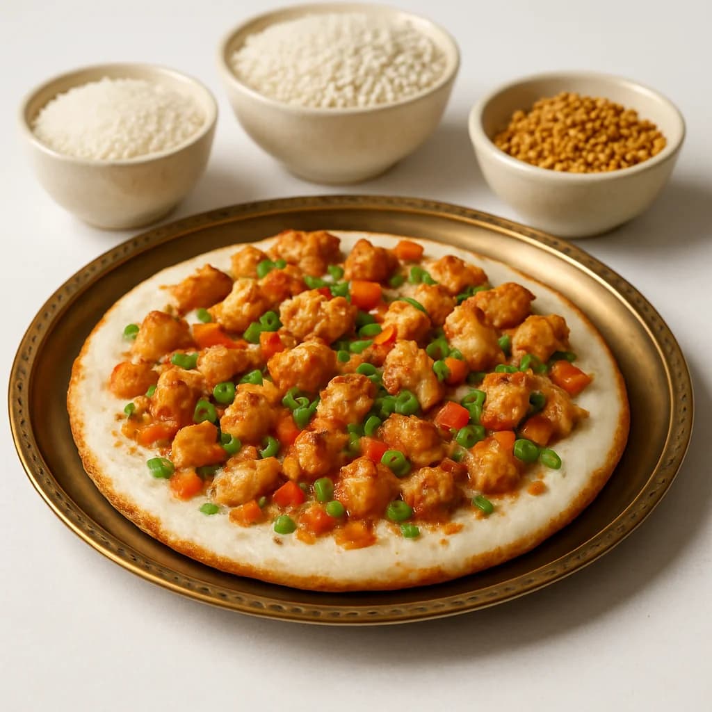 Chicken Uttapam recipe
