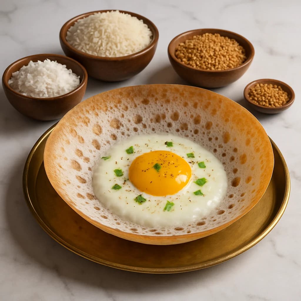 Egg Appam recipe