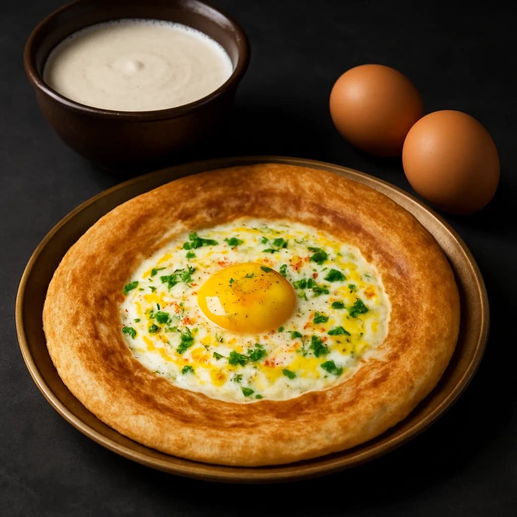 Egg Dosa recipe