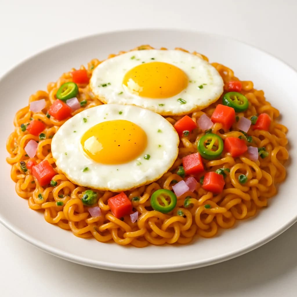 Egg Maggi recipe