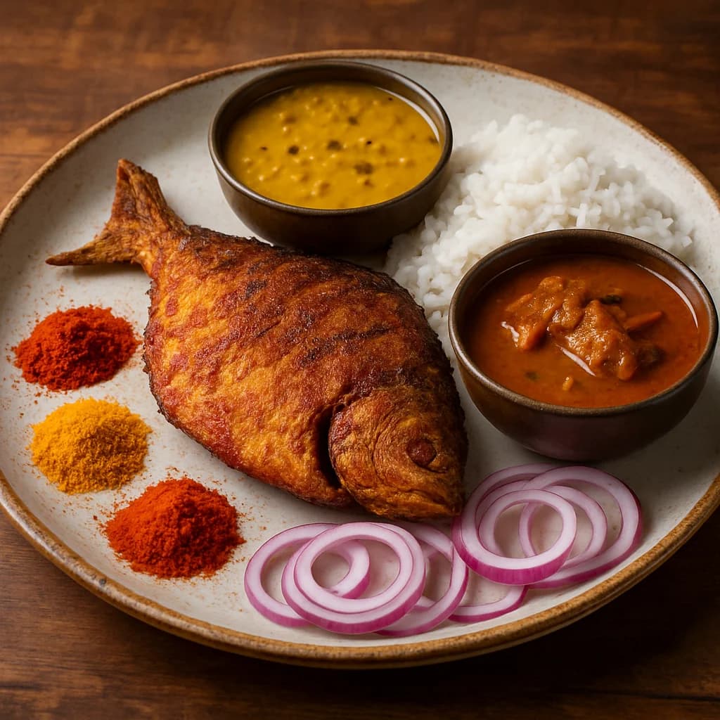 Fish Thali recipe