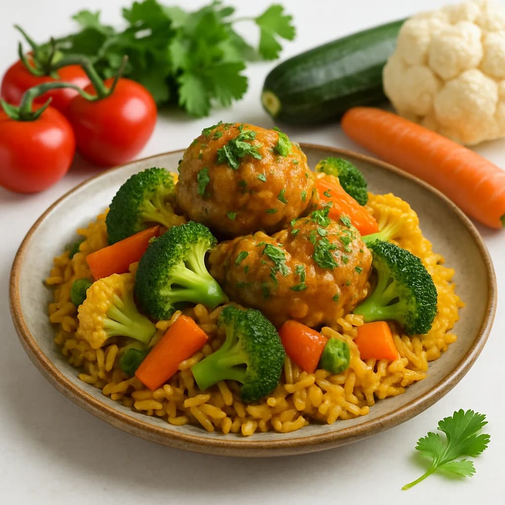 Flavorsome Dum Handi Veggie Delight recipe
