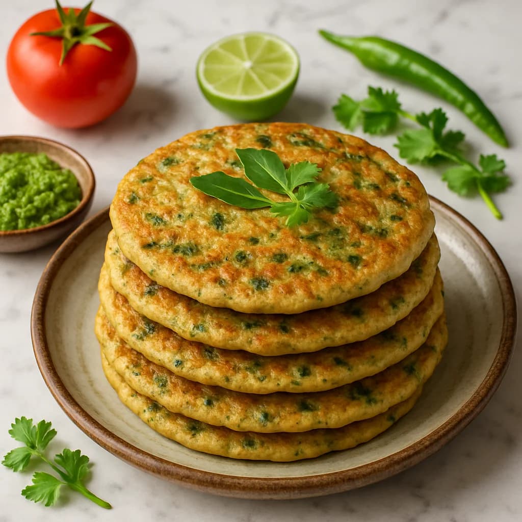 Fluffy South Indian Millet Pancakes recipe