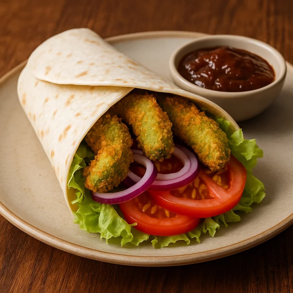 Fried Avocado Wrap Recipe Kit recipe
