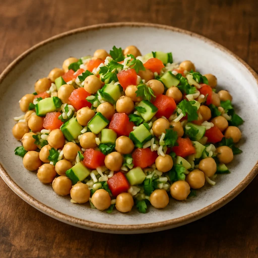 Garden Fresh Protein Chaat recipe