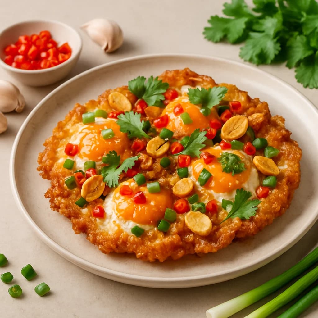 Garlic Crispy Egg Recipe Kit recipe