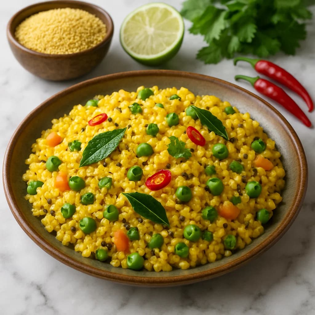 Golden Millet Breakfast Upma recipe