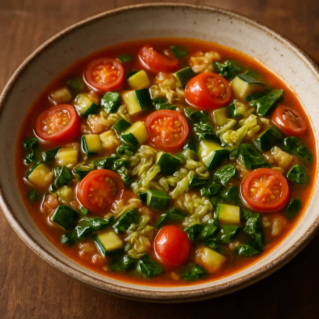 Hearty Tuscan Vegetable Minestrone recipe