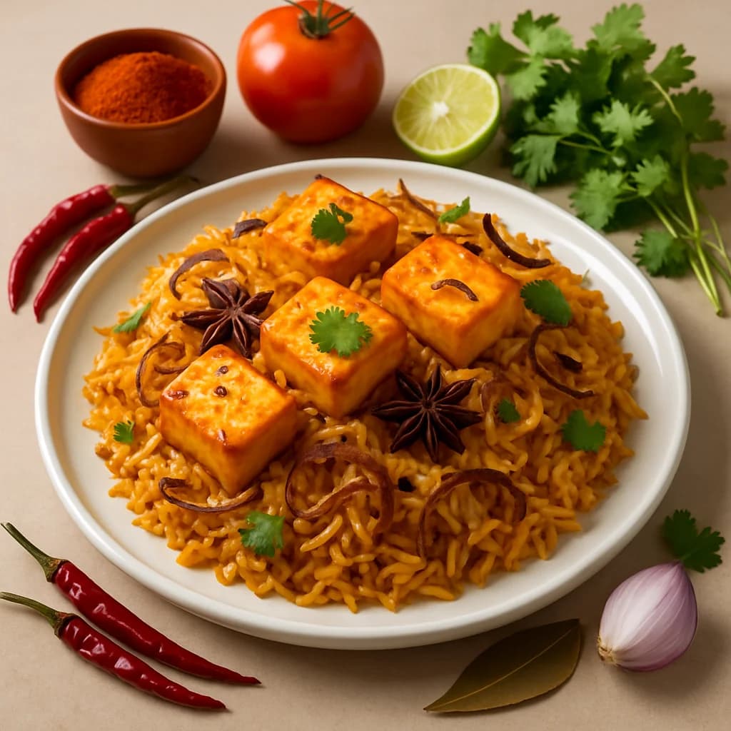 Hyderabadi Paneer Dum Delight recipe