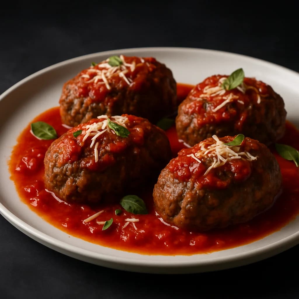 Italian Meatloaves with Marinara recipe