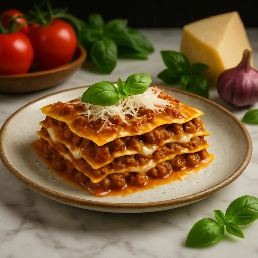 Lasagna Bolognese recipe