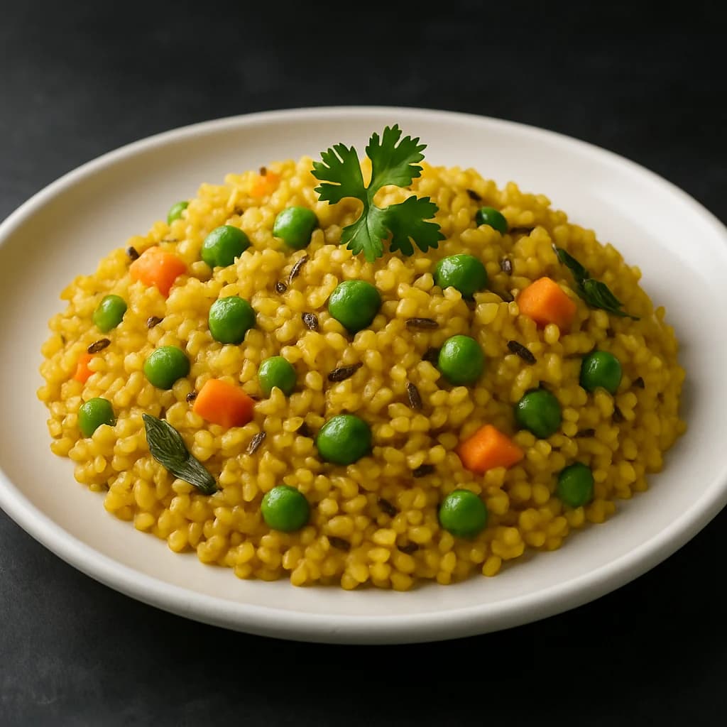 Maharashtrian Jain Masala Khichdi recipe