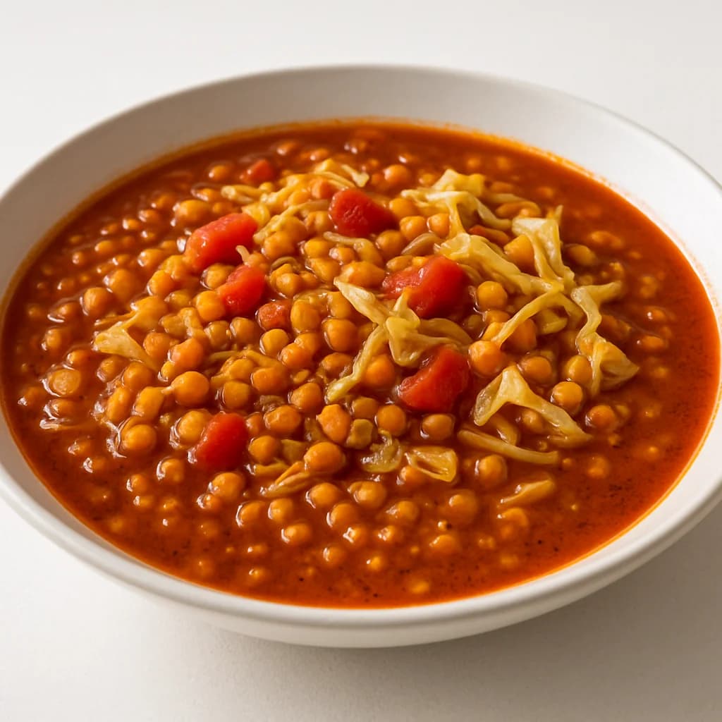 Mexican Chipotle Lentil Comfort Soup recipe