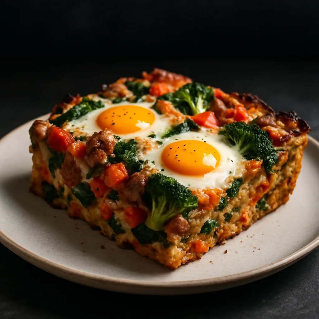 Power Protein Veggie Breakfast Bake recipe