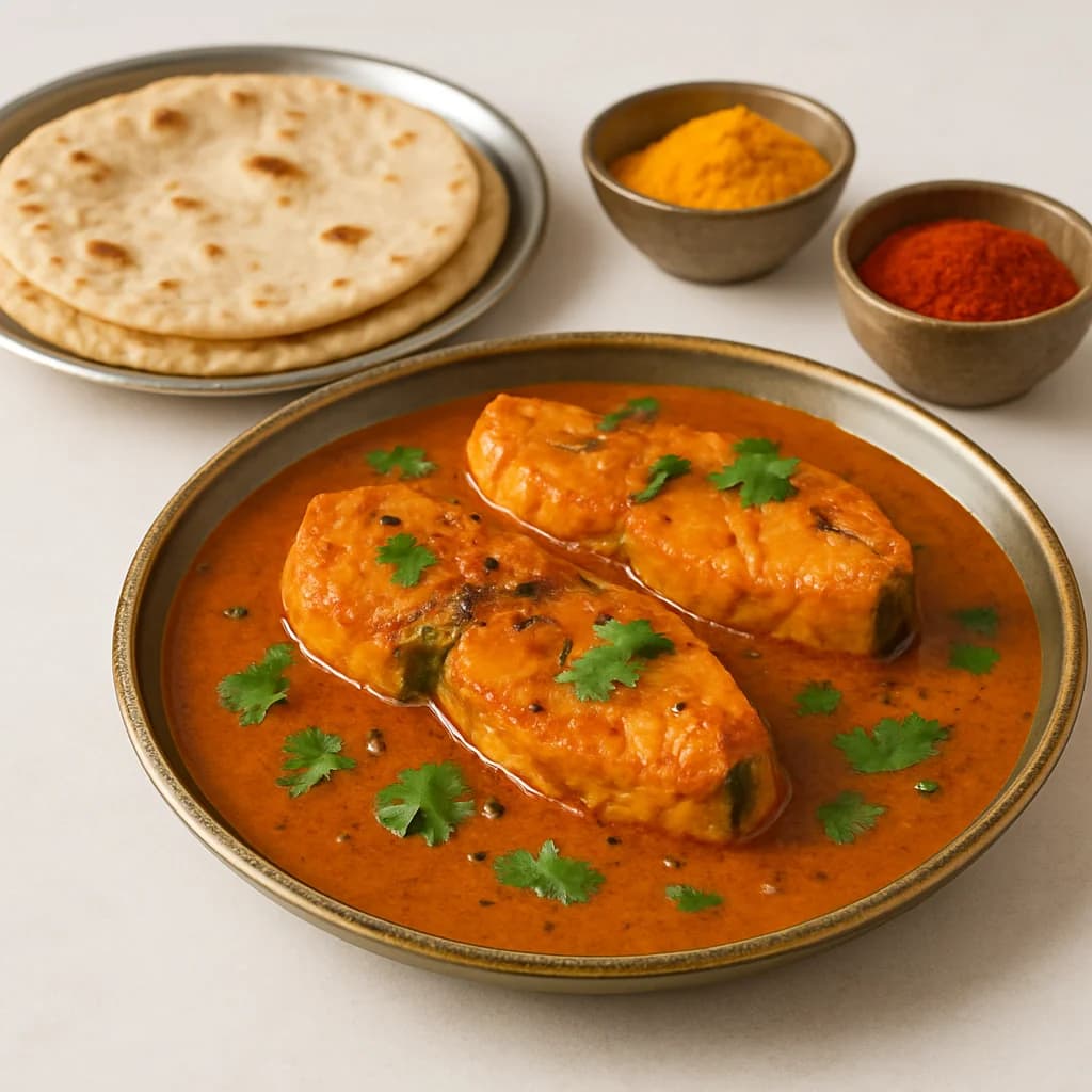 Rawas Curry with Chapati recipe