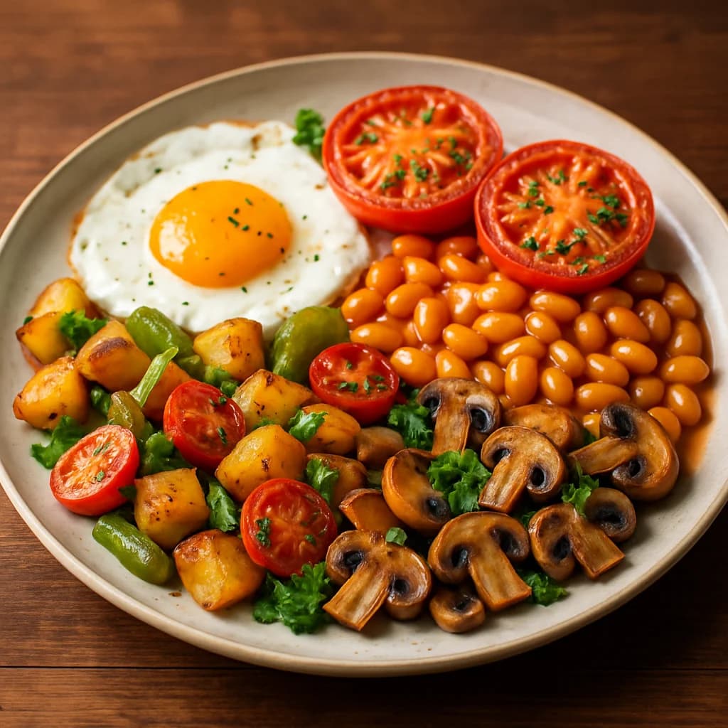 Rustic English Veggie Morning Skillet recipe