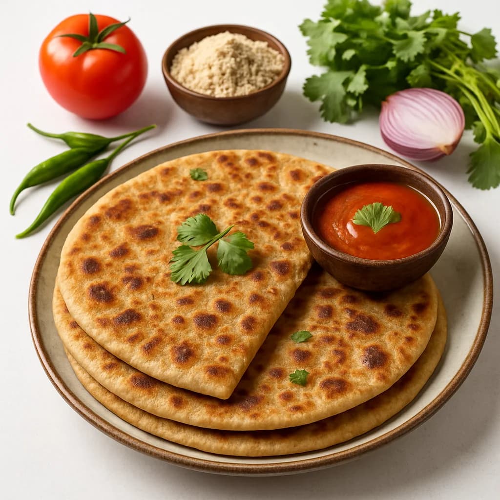 Sattu Paratha recipe