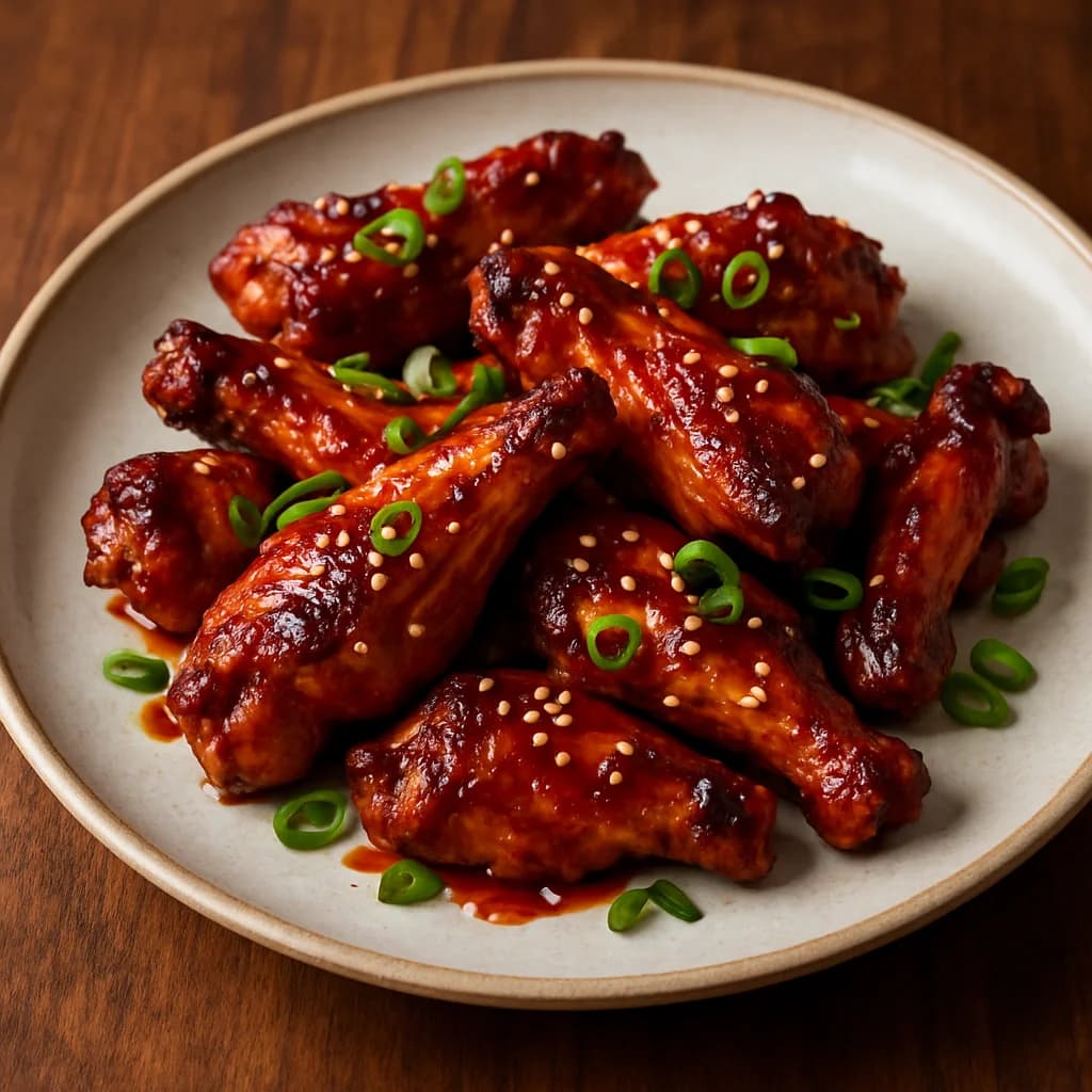 Seoul-Style Gochujang Grilled Wings recipe