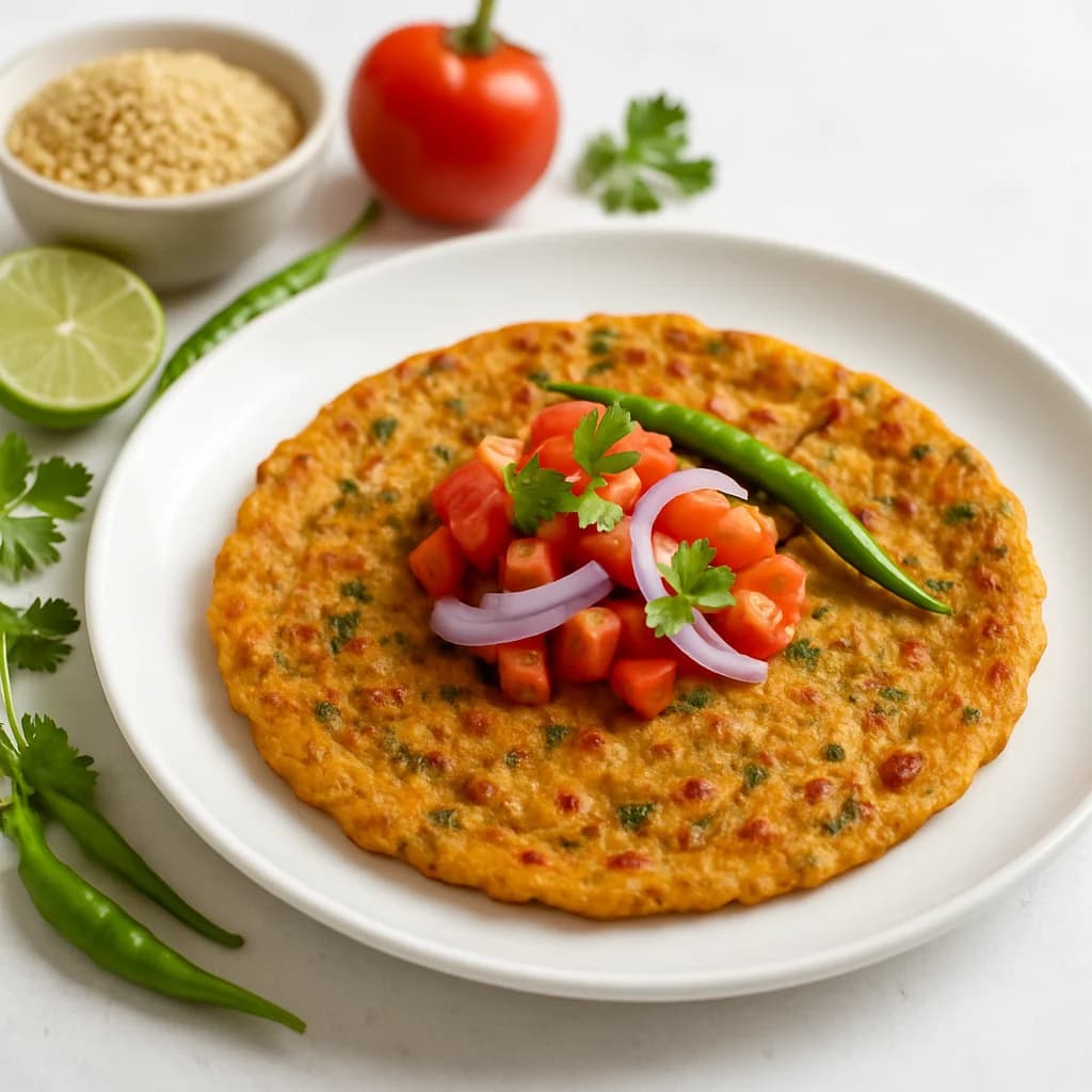 Spiced Tawa Millets Pancake recipe