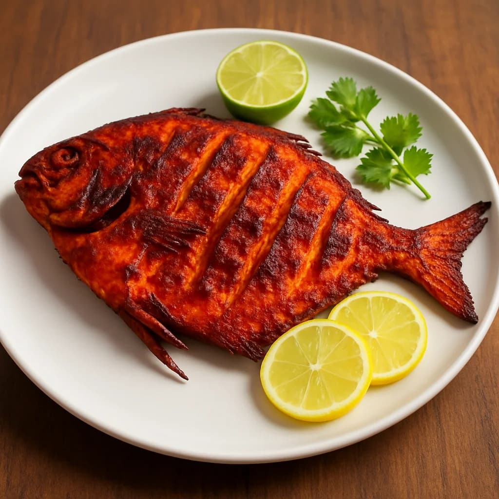 Tandoori Pomfret recipe