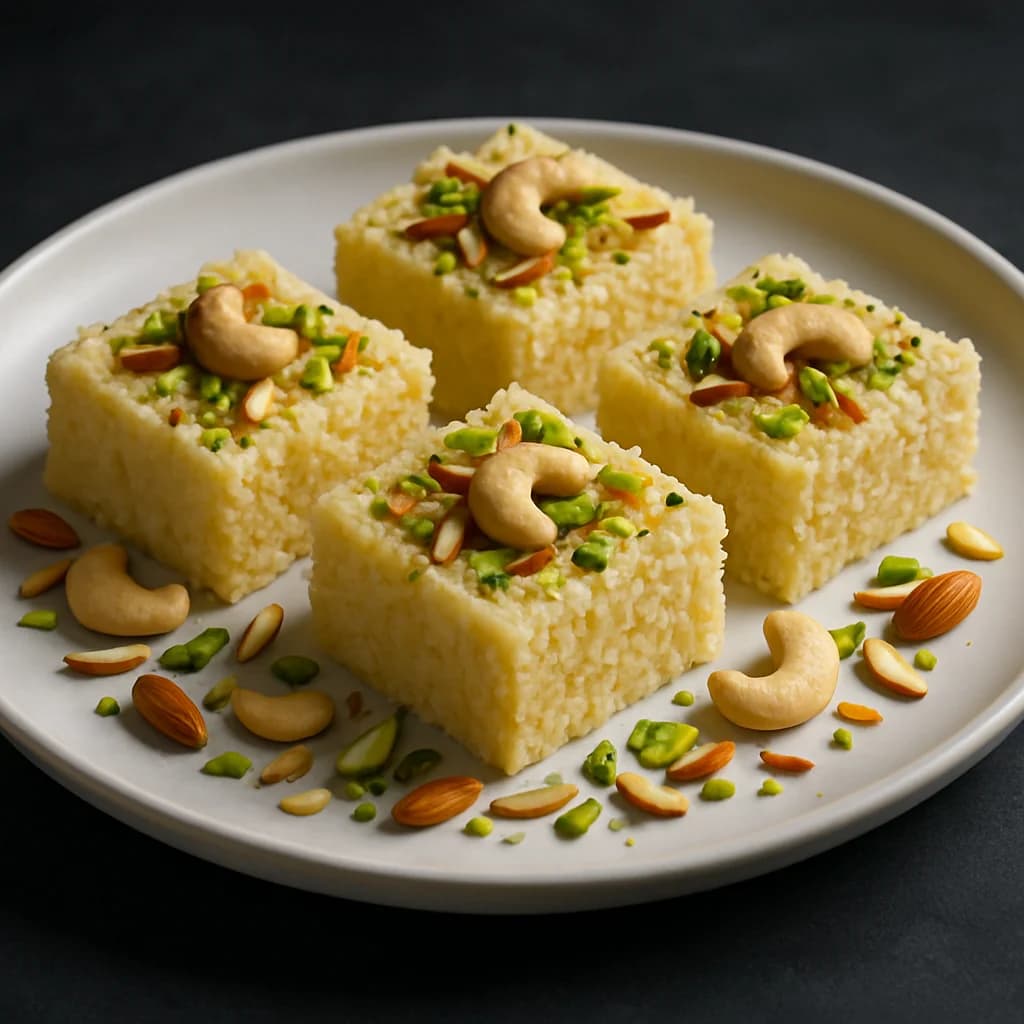 Thandai Kalakand recipe