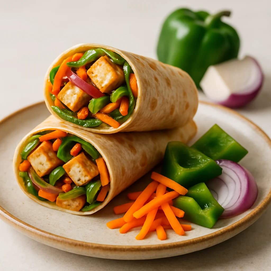 Tofu Tortilla Wrap Recipe Kit recipe