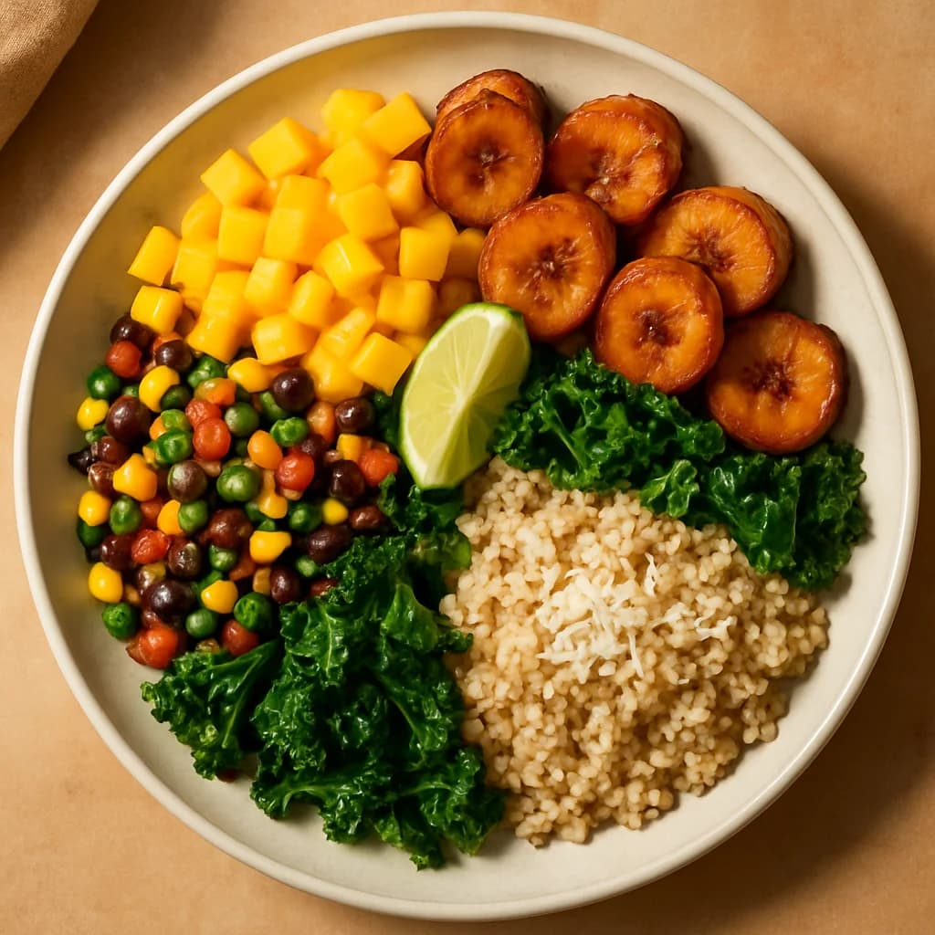 Caribbean Coconut Quinoa Bowl recipe