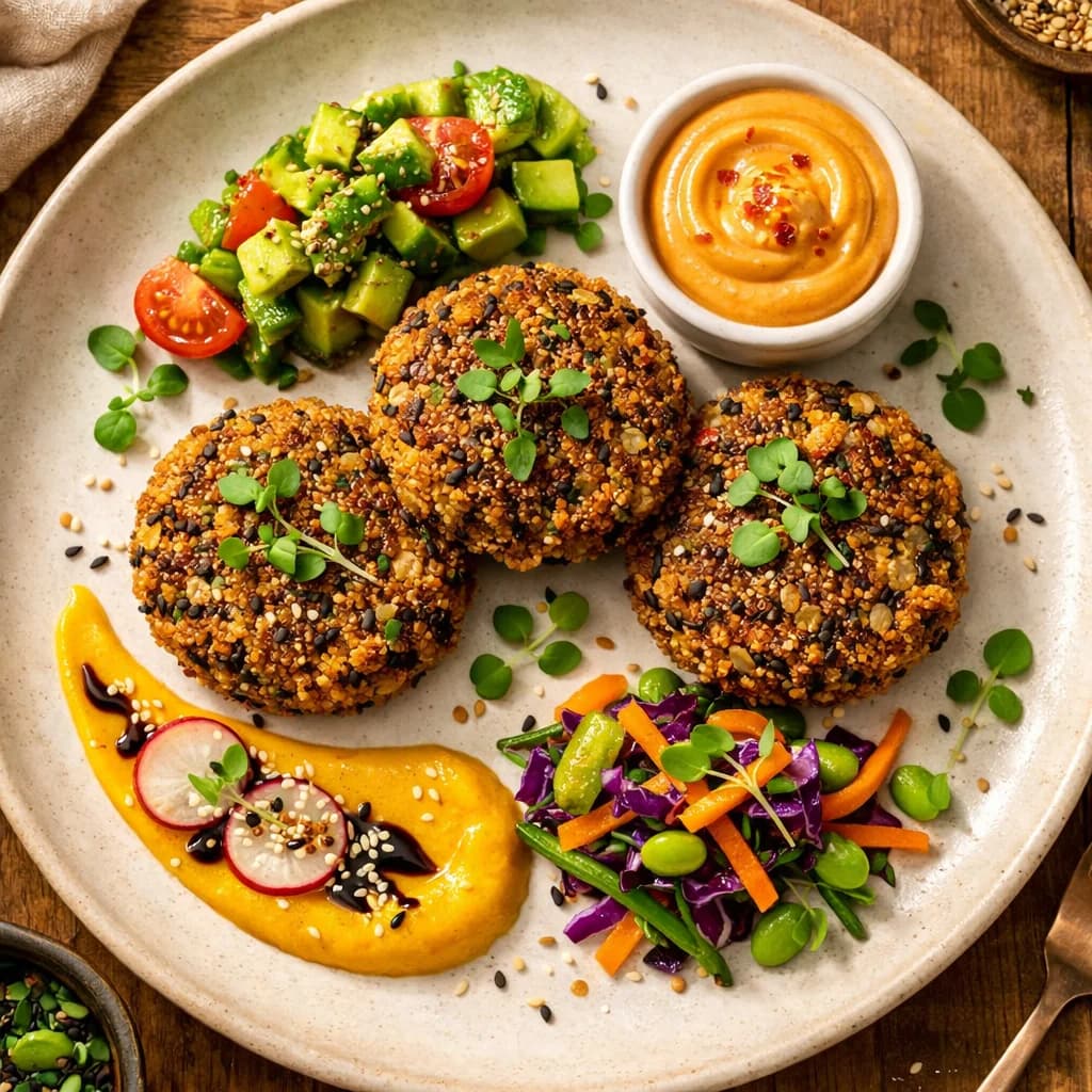 Crispy Multigrain Protein Patties recipe