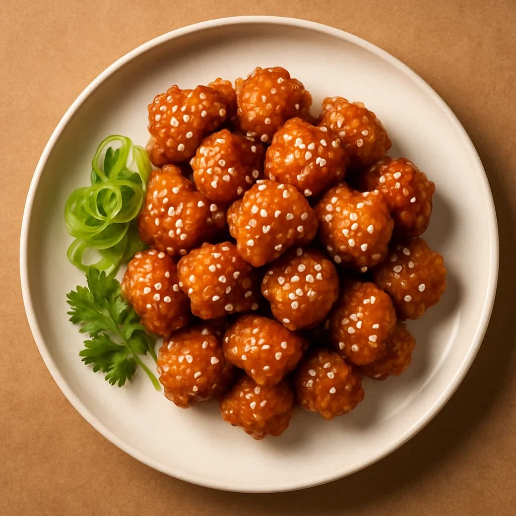 Crispy Sesame Chicken Bites recipe
